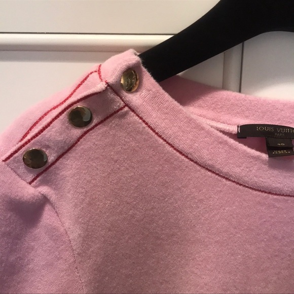 Louis Vuitton French Terry Pink Dress Size 40 - Picture 5 of 5
